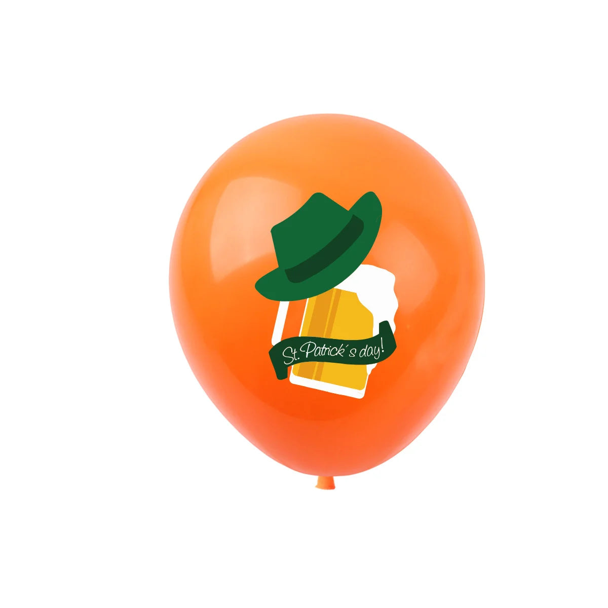St Patricks Day Balloon Set 5pcs Green Shamrock Irish Party Decoration 12 Inch Latex